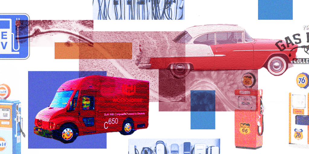 Electric vehicle illustration from Midstory shared by Drive Electric Dayton