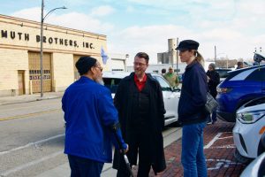 15-DRH_1212 Cars & Coffee at 2nd Street Public Market, Dayton, Ohio, February 26, 2023, photo by Butterfly Effect Photography, shared by Drive Electric Dayton.