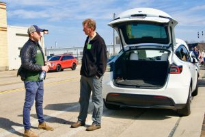 48-DRH_1485 Cars & Coffee at 2nd Street Public Market, Dayton, Ohio, February 26, 2023, photo by Butterfly Effect Photography, shared by Drive Electric Dayton.