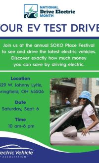 Take an Electric Vehicle Test Drive at SOKO Place Festival, Sept. 6